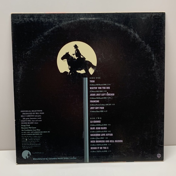 ZZ Top The best of ZZ Top vinyl record lp - Picture 2 of 13